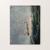 Henri Rousseau - The Ship in the Tempest Legpuzzel (Verticaal)