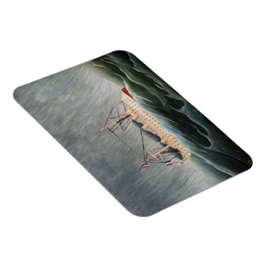 Henri Rousseau - The Ship in the Tempest Magneet (Rechterzijde)