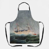 Henri Rousseau - The Ship in the Tempest Schort (Voorkant)