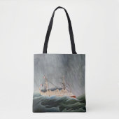 Henri Rousseau - The Ship in the Tempest Tote Bag (Voorkant)