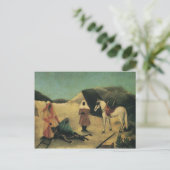 Henri Rousseau- The Tiger Hunt Briefkaart (Staand voorkant)