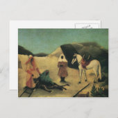 Henri Rousseau- The Tiger Hunt Briefkaart (Voorkant / Achterkant)