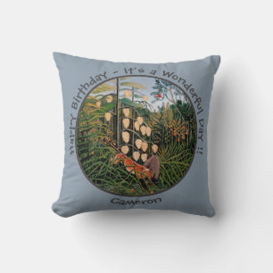 Henri Rousseau Tijger & Bull Party Items Collectie Kussen