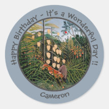 Henri Rousseau Tijger & Bull Party Items Collectie