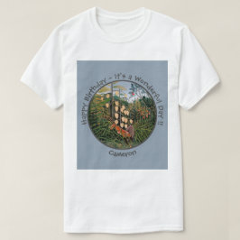 Henri Rousseau Tijger & Bull Party Items Collectie T-shirt