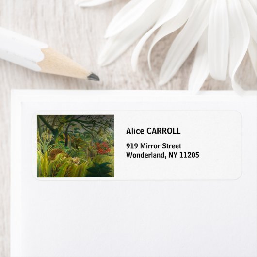 Henri Rousseau - Verrassd! Etiket (Insitu)