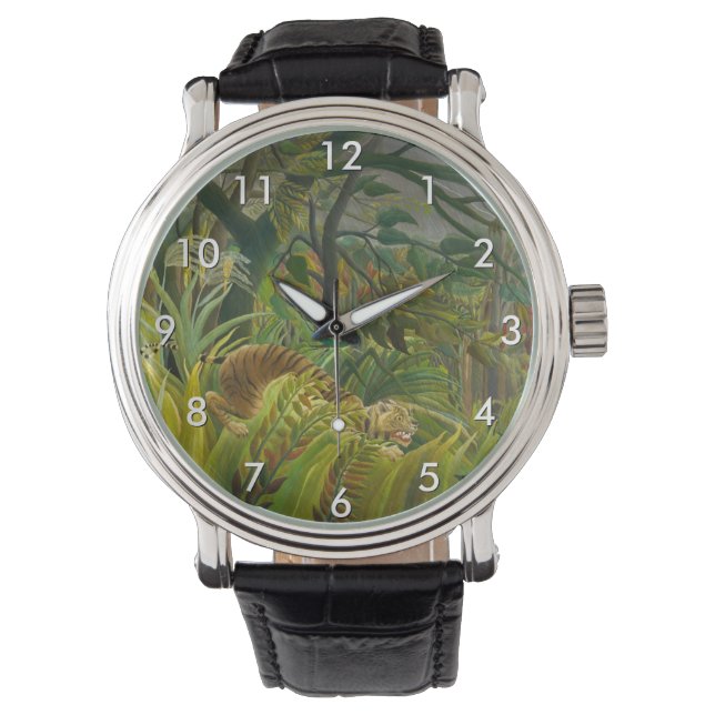 Henri Rousseau - Verrassd! Horloge (Voorkant)