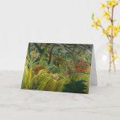 Henri Rousseau - Verrassd! Kaart (Gele Bloem)