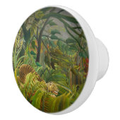 Henri Rousseau - Verrassd! Keramische Knop (Rechts)