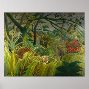 Henri Rousseau - Verrassd! Poster