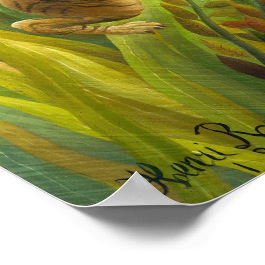 Henri Rousseau - Verrassd! Poster (Hoek)