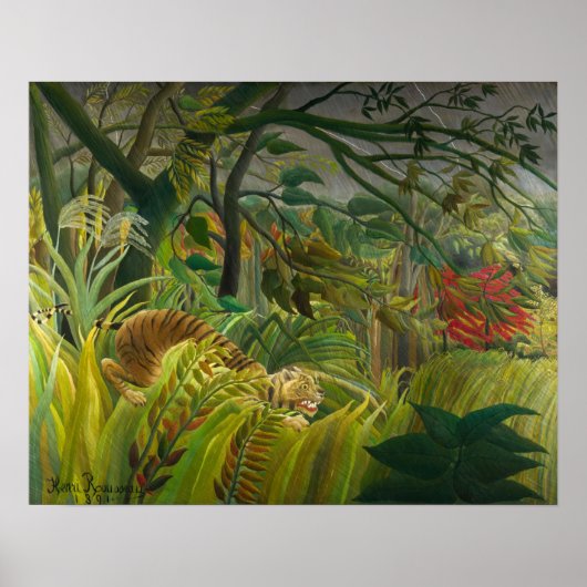 Henri Rousseau - Verrassd! Poster (Voorkant)