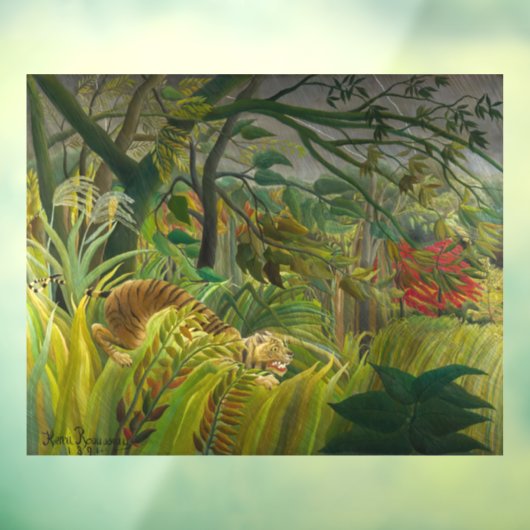 Henri Rousseau - Verrassd! Raamsticker (Vel 3)