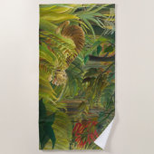 Henri Rousseau - Verrassd! Strandlaken (Voorkant)