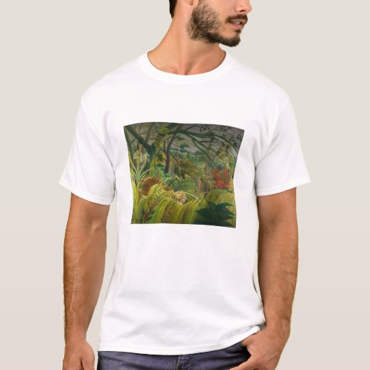 Henri Rousseau - Verrassd! T-shirt (Voorkant)