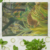 Henri Rousseau - Verrassd! Theedoek (Gevouwen)