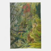 Henri Rousseau - Verrassd! Theedoek (Verticaal)