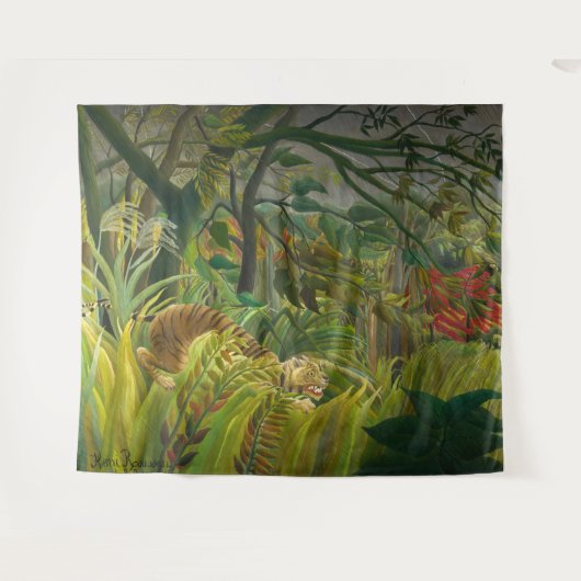 Henri Rousseau - Verrassd! Wandkleed (Voorkant (horizontaal))