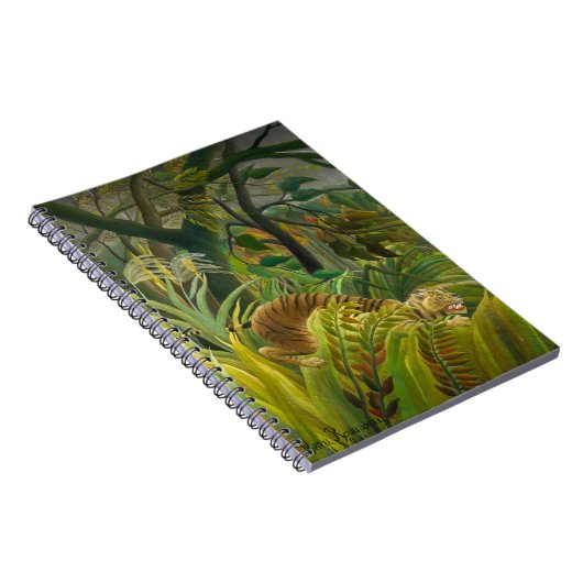 Henri Rousseau - Verrast! Notitieboek (Rechterzijde)