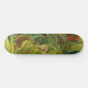 Henri Rousseau - Verrast! Persoonlijk Skateboard