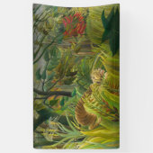 Henri Rousseau - Verrast! Spandoek (Verticaal)
