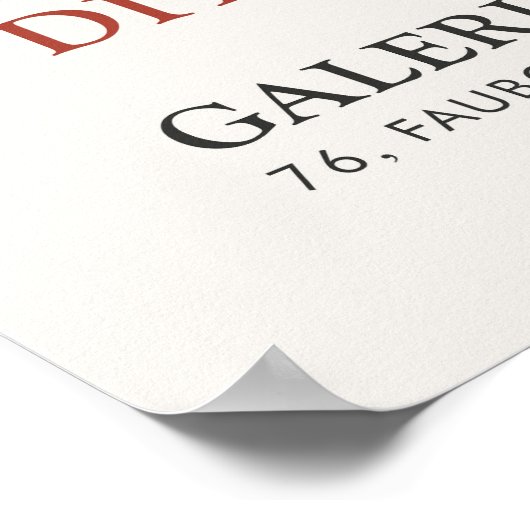 Henri Rousseau vocht tussen tijger en Buffalo Poster (Hoek)