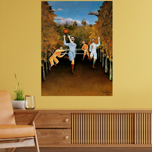 Henri Rousseau - Voetbalspelers Poster (Woonkamer 2)