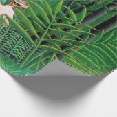 Henri Rousseau - Vrouw aan het wandelen in een exo Cadeaupapier (Hoek)