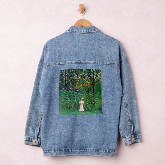 Henri Rousseau - Vrouw aan het wandelen in een exo Denim Jacket (Hangar)
