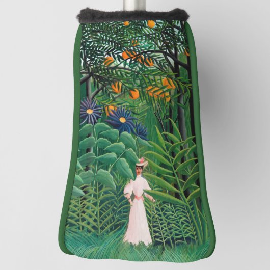 Henri Rousseau - Vrouw aan het wandelen in een exo Golfheadcover (Draai 90)