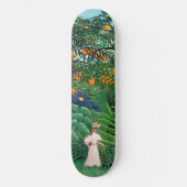 Henri Rousseau - Vrouw aan het wandelen in een exo Persoonlijk Skateboard (Voorkant)