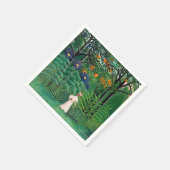 Henri Rousseau - Vrouw aan het wandelen in een exo Servet (Hoek)