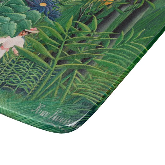 Henri Rousseau - Vrouw aan het wandelen in een exo Snijplank (Hoek)