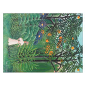 Henri Rousseau - Vrouw aan het wandelen in een exo Tafelkleed (Voorkant (Horizontaal))