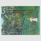 Henri Rousseau - Vrouw aan het wandelen in een exo Tissuepapier (Voorkant)