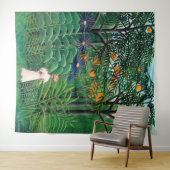 Henri Rousseau - Vrouw aan het wandelen in een exo Wandkleed (In Situ (horizontaal))