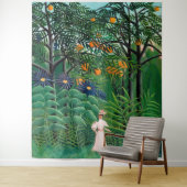 Henri Rousseau - Vrouw aan het wandelen in een exo Wandkleed (In situ)