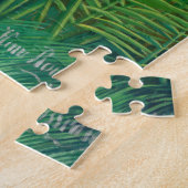 Henri Rousseau - Vrouw die wandelt in een exotisch Legpuzzel (Zijkant)