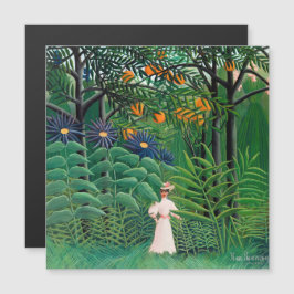 Henri Rousseau - Vrouw in bos Magnetische Kaart