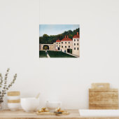 Henri Rousseau - Walkers in een Park Poster (Keuken)