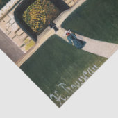 Henri Rousseau - Walkers in een Park Tissuepapier (Detail)