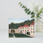 Henri Rousseau - Wandelaars in een park Briefkaart (Staand voorkant)