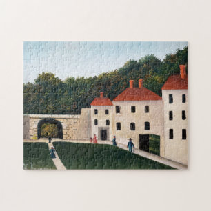 Henri Rousseau - Wandelaars in een park Legpuzzel