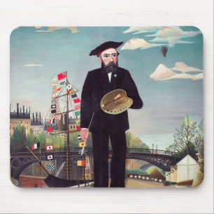 Henri Rousseau - Zelf Portret-Landschap Muismat