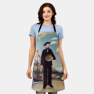 Henri Rousseau - Zelf Portret-Landschap Schort