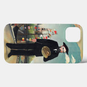 Henri Rousseau - Zelfportret Landschap Case-Mate iPhone Case (Achterkant (horizontaal))