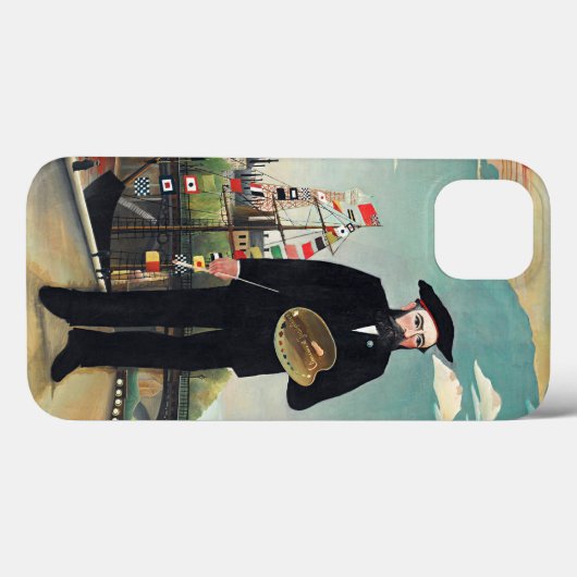 Henri Rousseau - Zelfportret Landschap Case-Mate iPhone Case (Achterkant (horizontaal))
