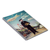 Henri Rousseau - Zelfportret-landschap Notitieboek (Rechterzijde)