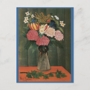 Henri Rousseau's Flowers in a Vase (1909) Briefkaart