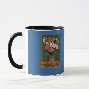Henri Rousseau's Flowers in a Vase (1909) Mok